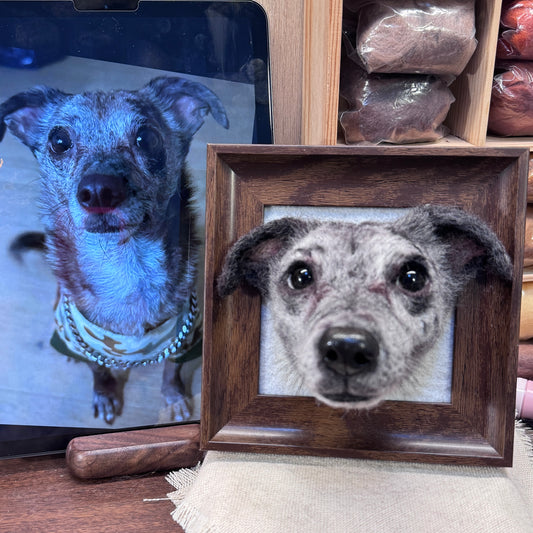 Mini Framed Head Portrait
